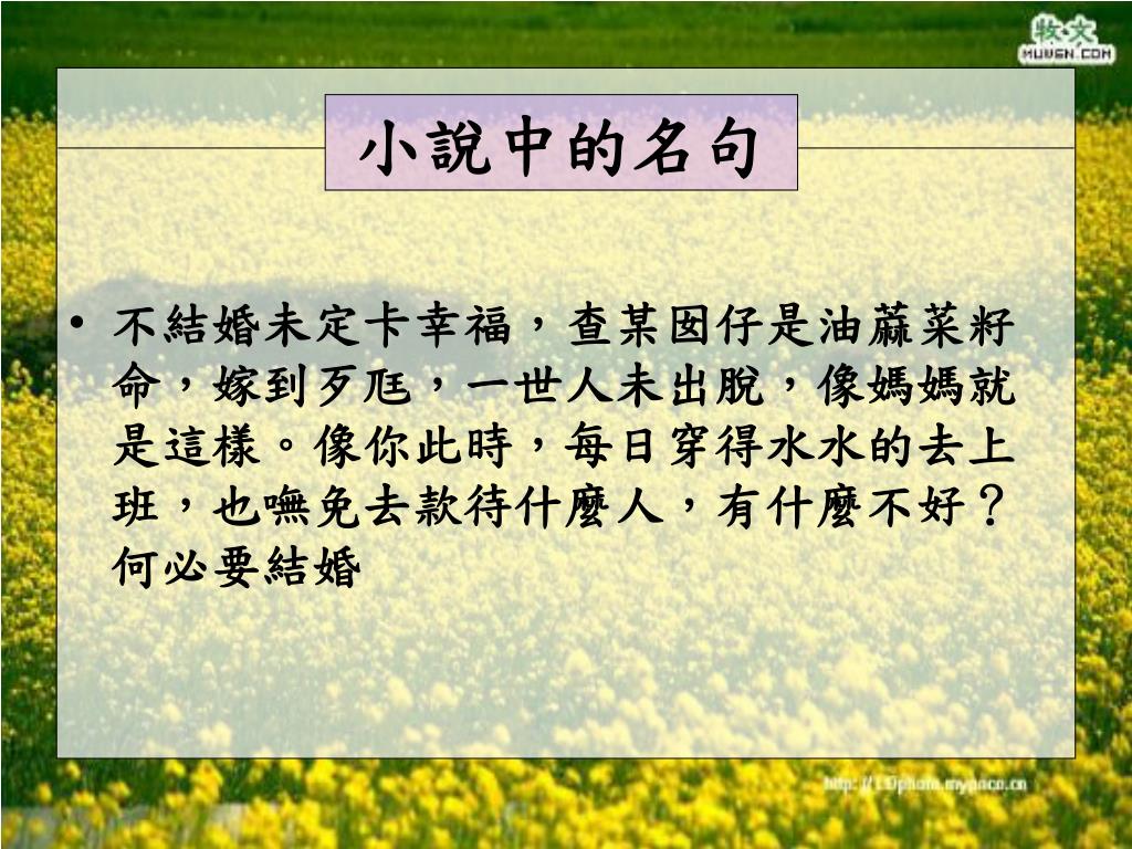 Ppt 油麻菜籽 Ah Fei Powerpoint Presentation Free Download Id 5999129