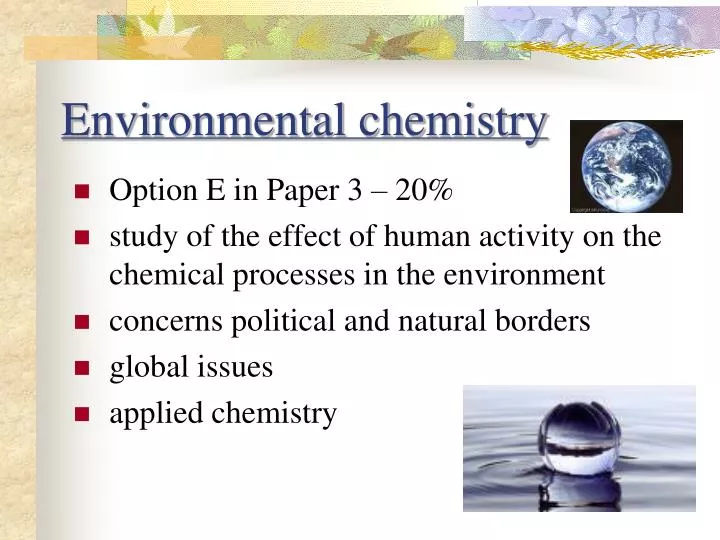 the adoption of environmental technologies University of maryland university college offers a envm course, emerging environmental technologies (envm 644), toward online degrees and certificates. the adoption of environmental technologies University of maryland university college offers a envm course, emerging environmental technologies (envm 644), toward online degrees and certificates.