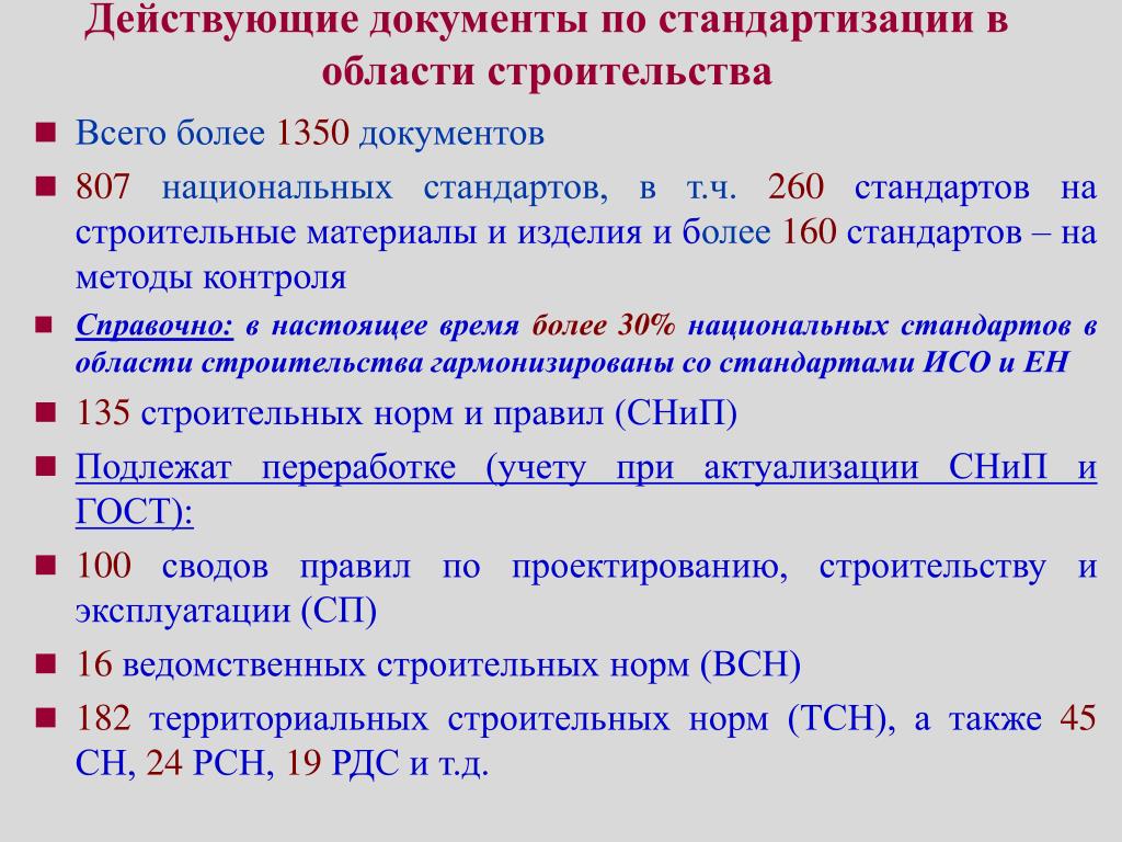 Действующие документы. Национальные стандарты в области строительства. Стандартизация в строительстве в России. Действующий документ. 254 Документа системы стандартизации НОСТРОЙ.