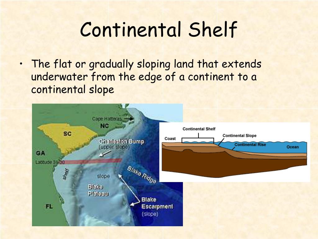 Continental Shelf Diagram