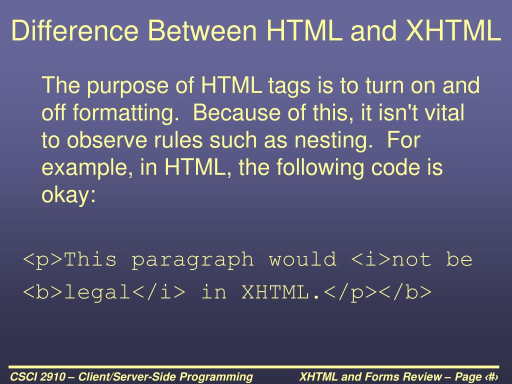 PPT - CSCI 2910 Client/Server-Side Programming PowerPoint Presentation ...
