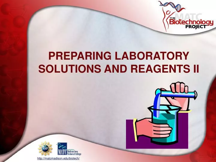 preparation of solutions lab preparation of solutions lab