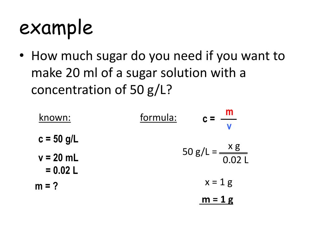 Ppt Calculating Concentrations Powerpoint Presentation Free Download Id