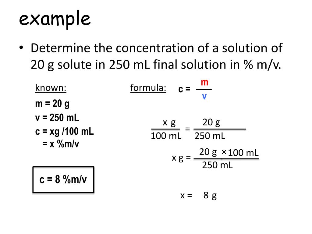 Ppt Calculating Concentrations Powerpoint Presentation Free Download Id