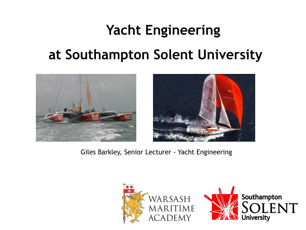 yacht engineering courses