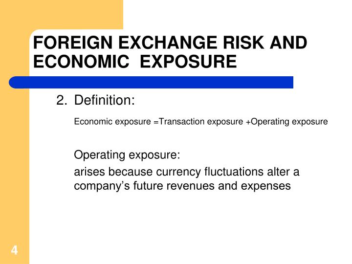 Foreign and exchange
