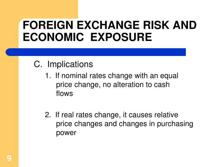 Foreign exchange economics
