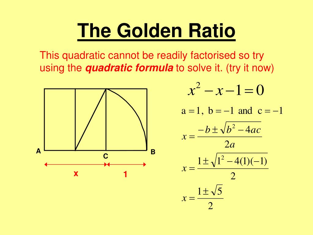 golden ratio problem solving examples