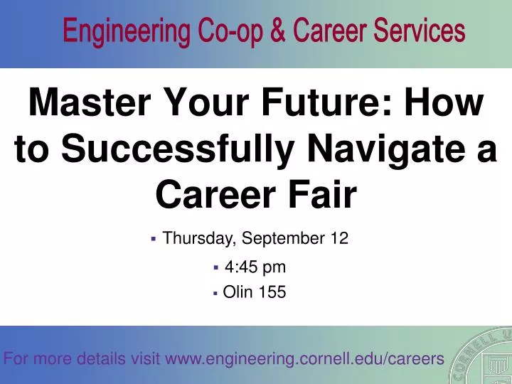 master your future how to successfully navigate a career fair n.