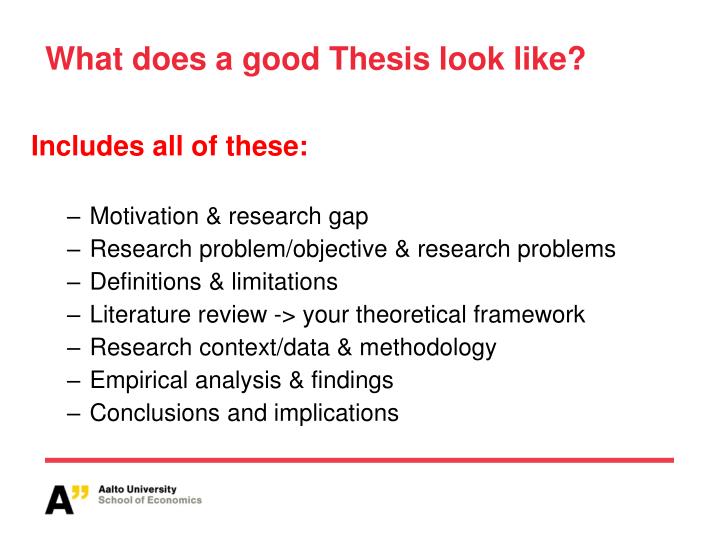 what does a thesis looks like what does a thesis looks like