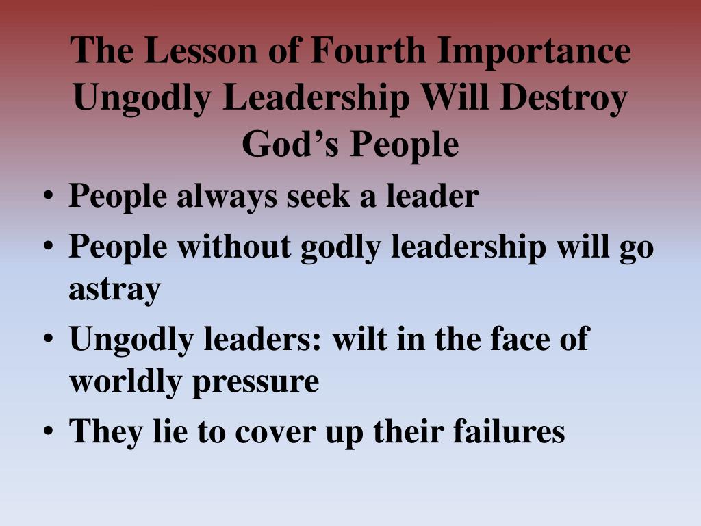 PPT - God’s Leadership Boot Camp Part II PowerPoint Presentation, free ...