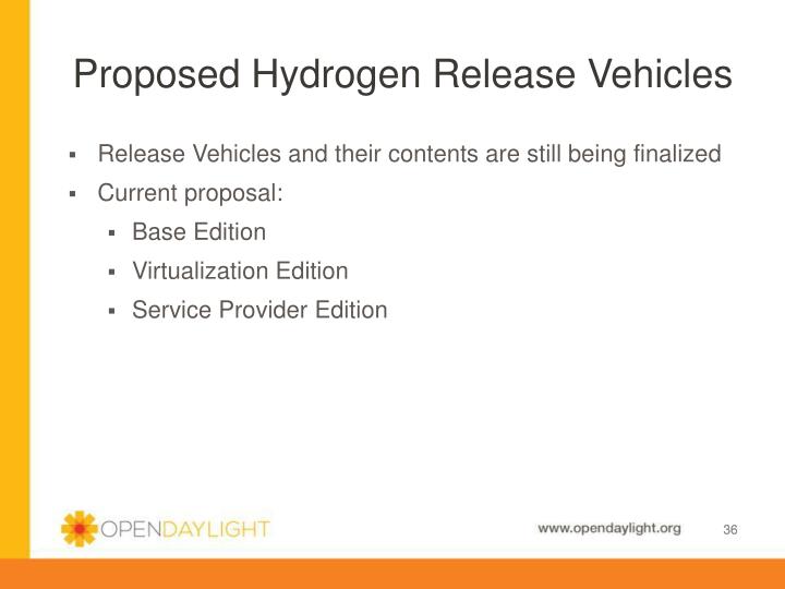Ppt Opendaylight Hydrogen Release Powerpoint Presentation Id 6012446 Proposed Hydrogen Release Vehicles
