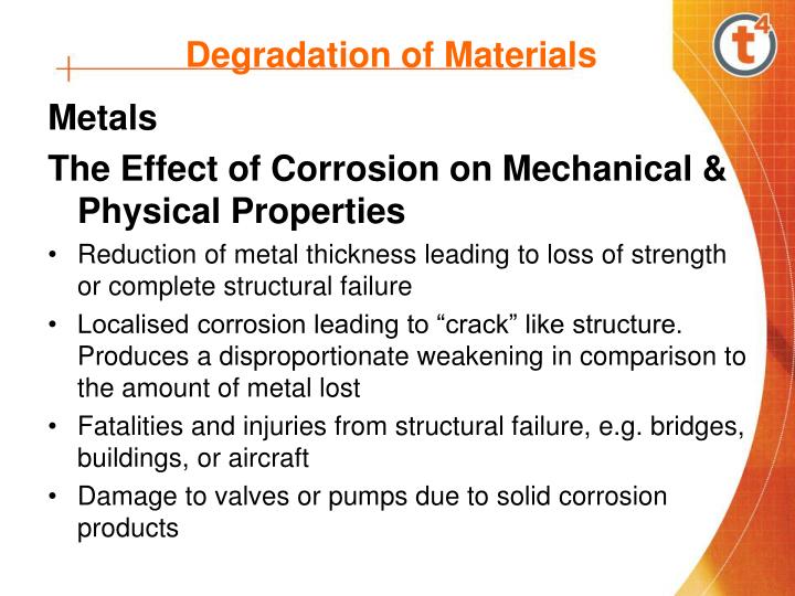 PPT Materials Technology Degradation of Materials PowerPoint Presentation ID6012740