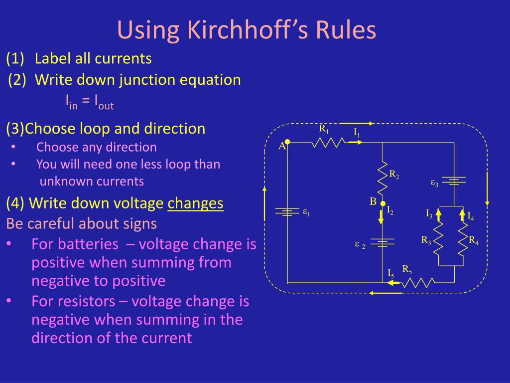 PPT Physics 1161 Lecture 10 Kirchhoff’s Laws PowerPoint Presentation ID6013790