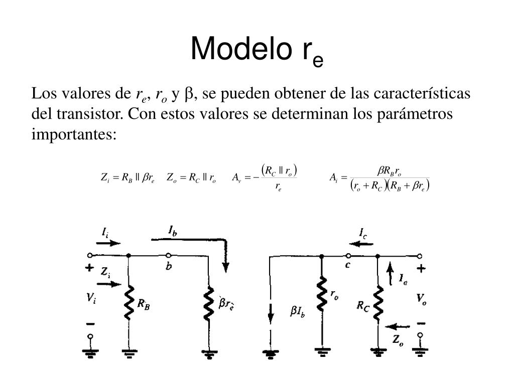 PPT - Análisis de pequeña señal del transistor bipolar PowerPoint  Presentation - ID:6013807