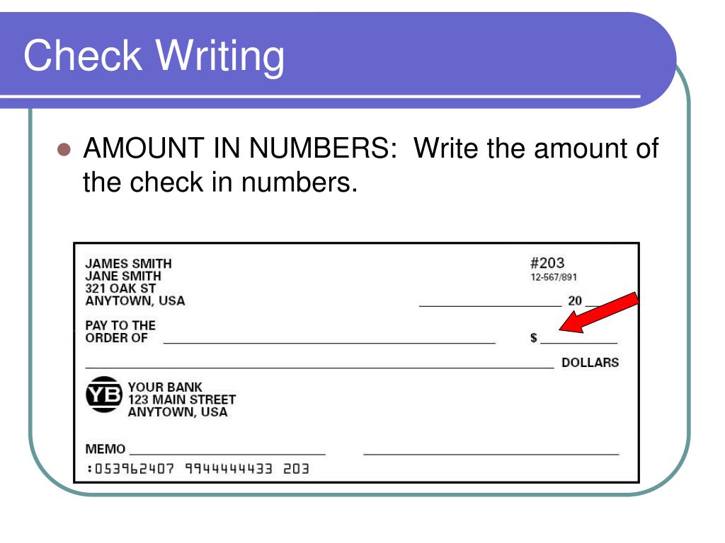 PPT - Check Writing PowerPoint Presentation, free download - ID