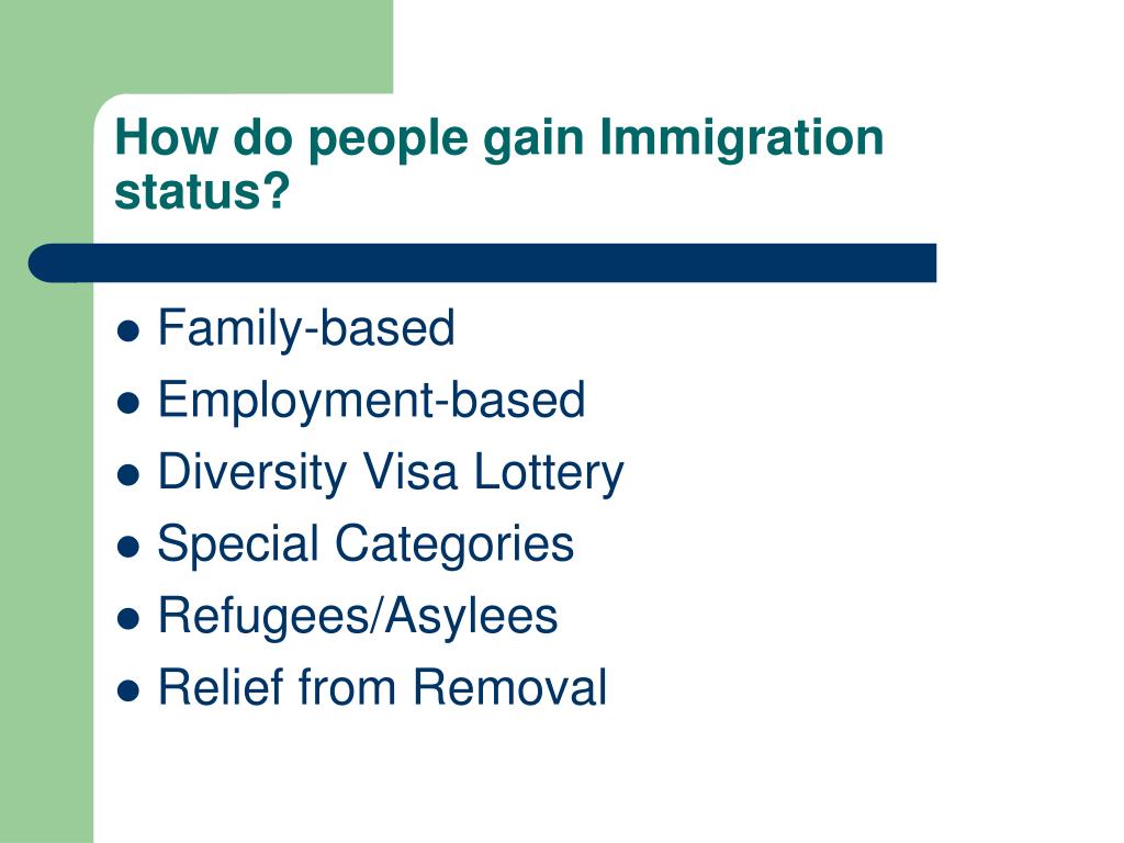 PPT - IMMIGRATION REMEDIES FOR VICTIMS OF CRIME, TRAFFICKING, AND ...