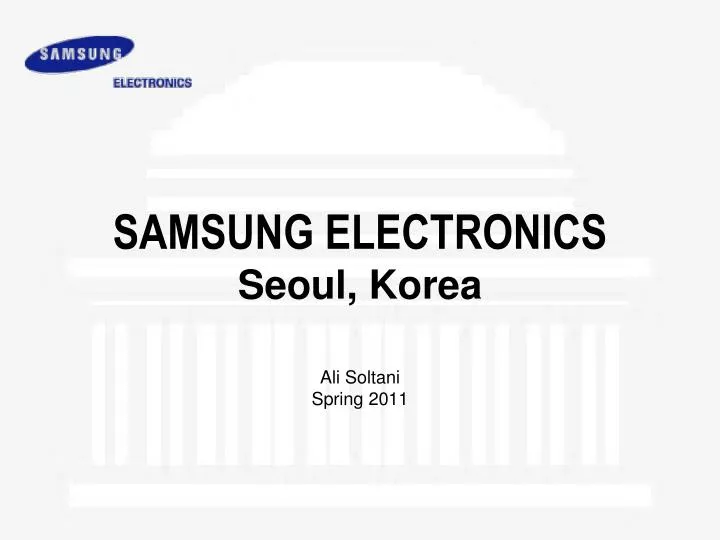 samsung electronics seoul korea n.