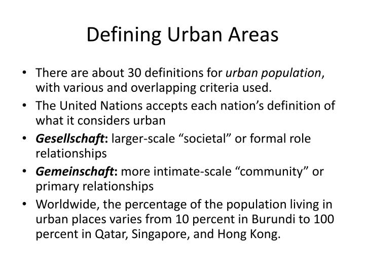 PPT The Urban World, 9 th Ed. PowerPoint Presentation ID6019222