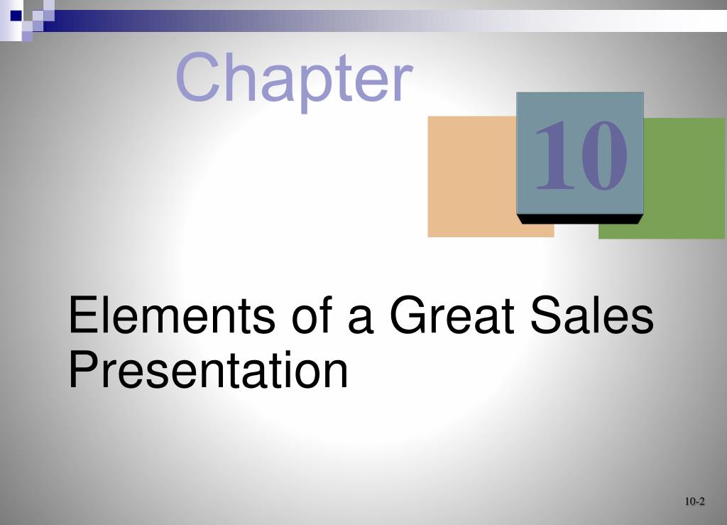 PPT Elements Of A Great Sales Presentation PowerPoint Presentation elements-of-a-great-sales-presentation