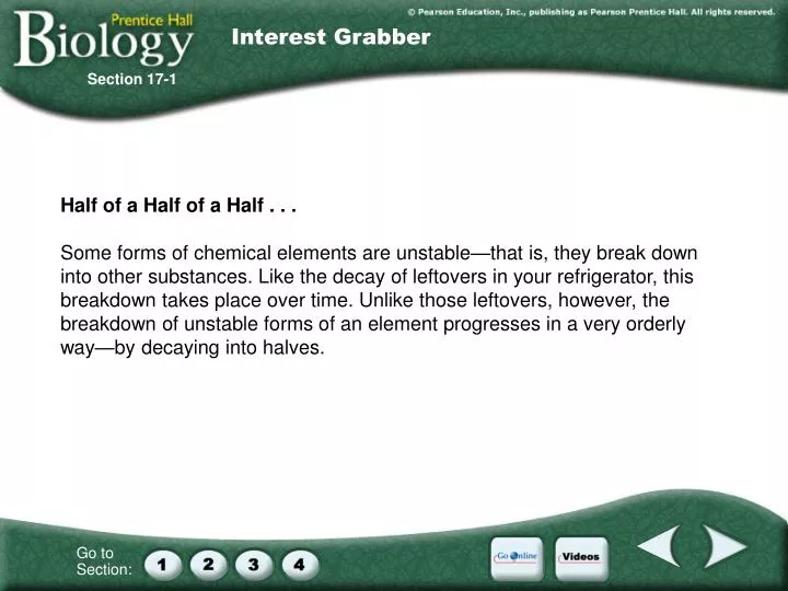 half of a half of a half n.