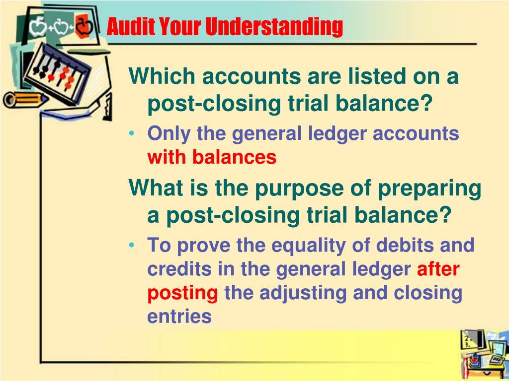 assignment audit your understanding 1 2 (practice)