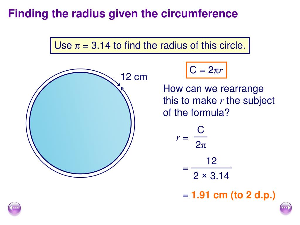 PPT - I can find the circumference of a circle PowerPoint