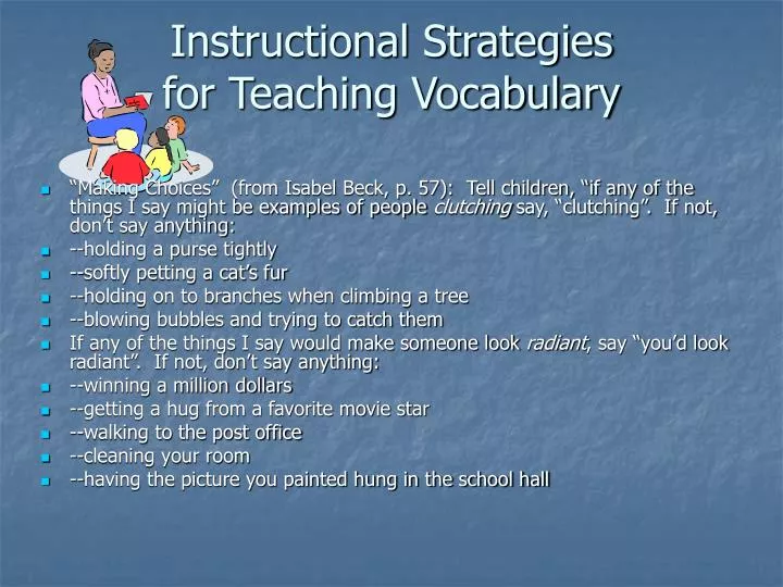 ppt-instructional-strategies-for-teaching-vocabulary-powerpoint