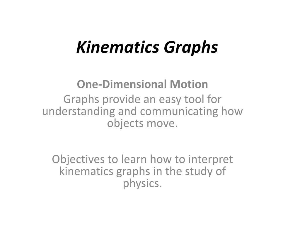 Honors Physics: Graphing Motion