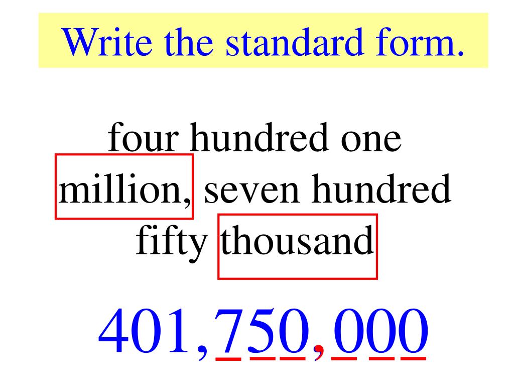 One hundred four. Two hundred Fifty Thousand. One million two hundred Thousand three hundred Forty-Five. I'll Dump two hundred and Fifty Thousand tons of TNT on you.