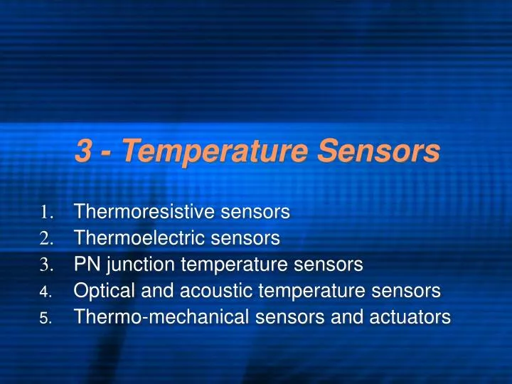 3 temperature sensors n.