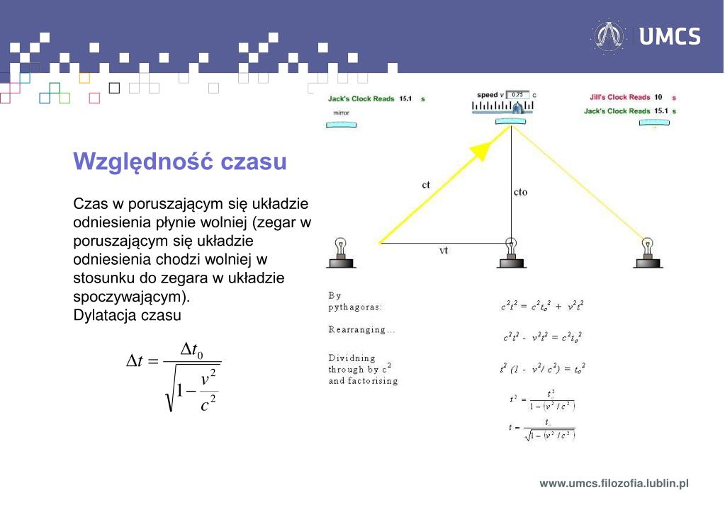 PPT - Co to jest teoria względności? Andrzej Łukasik Zakład Ontologii i