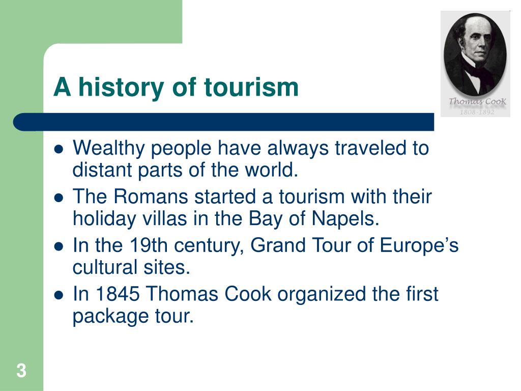 what is tourism history