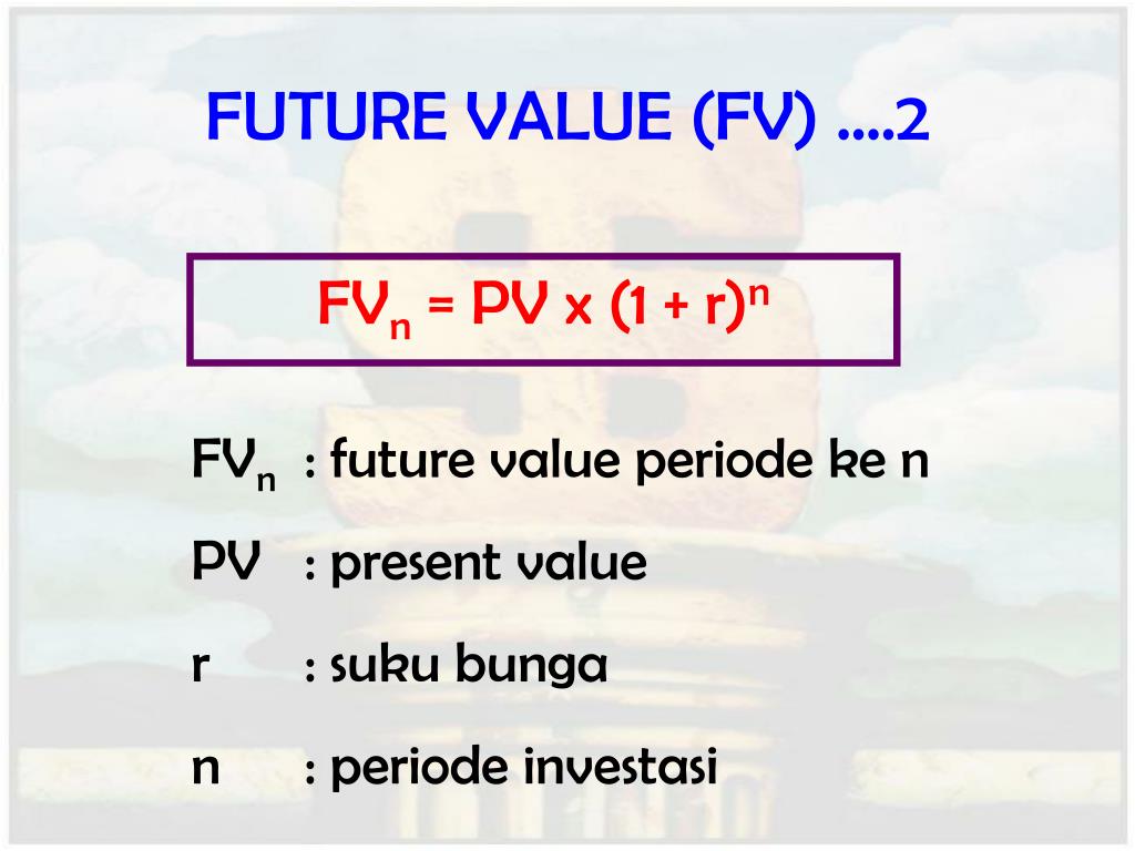 Future value. Future value перевод. X = PV.