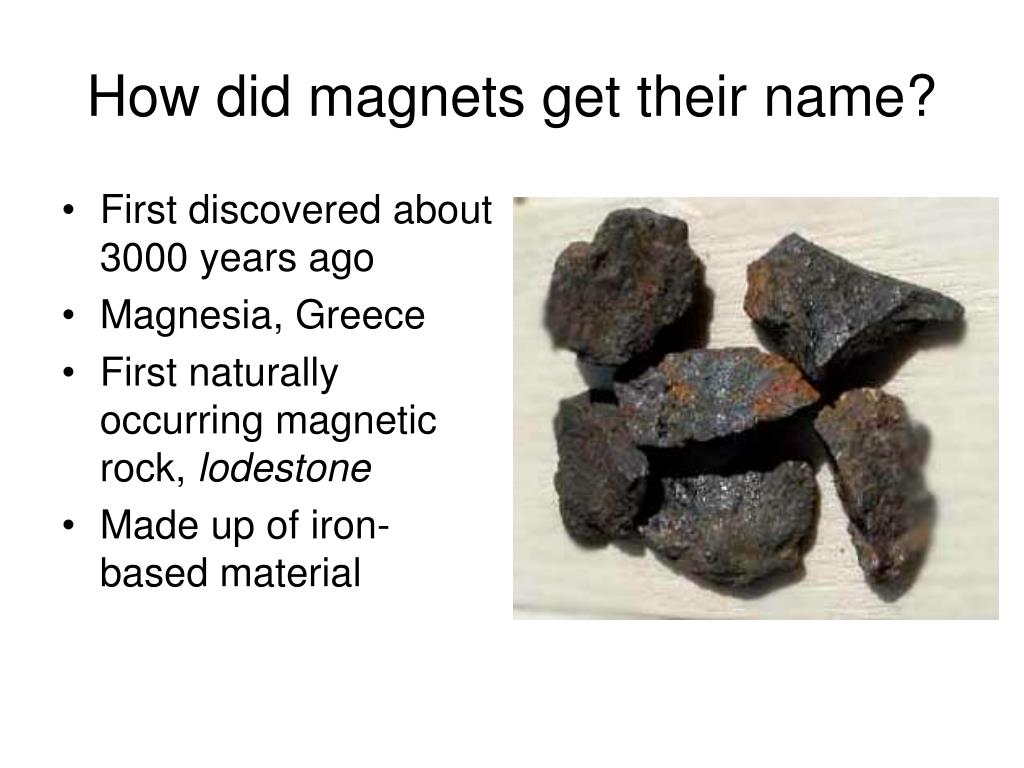magnets are made of