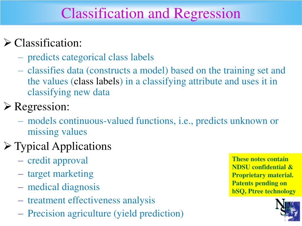 PPT - Classification and Regression PowerPoint Presentation, free ...