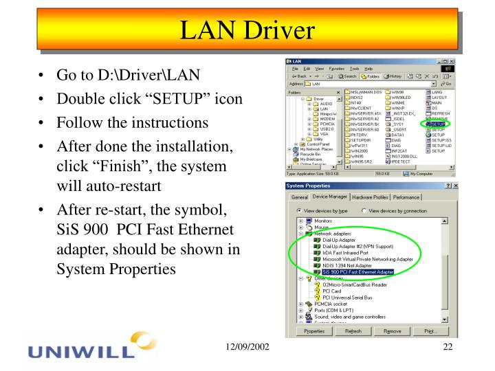 BROADCOM CORP BCMX BASE-TX FAST ETHERNET DRIVER