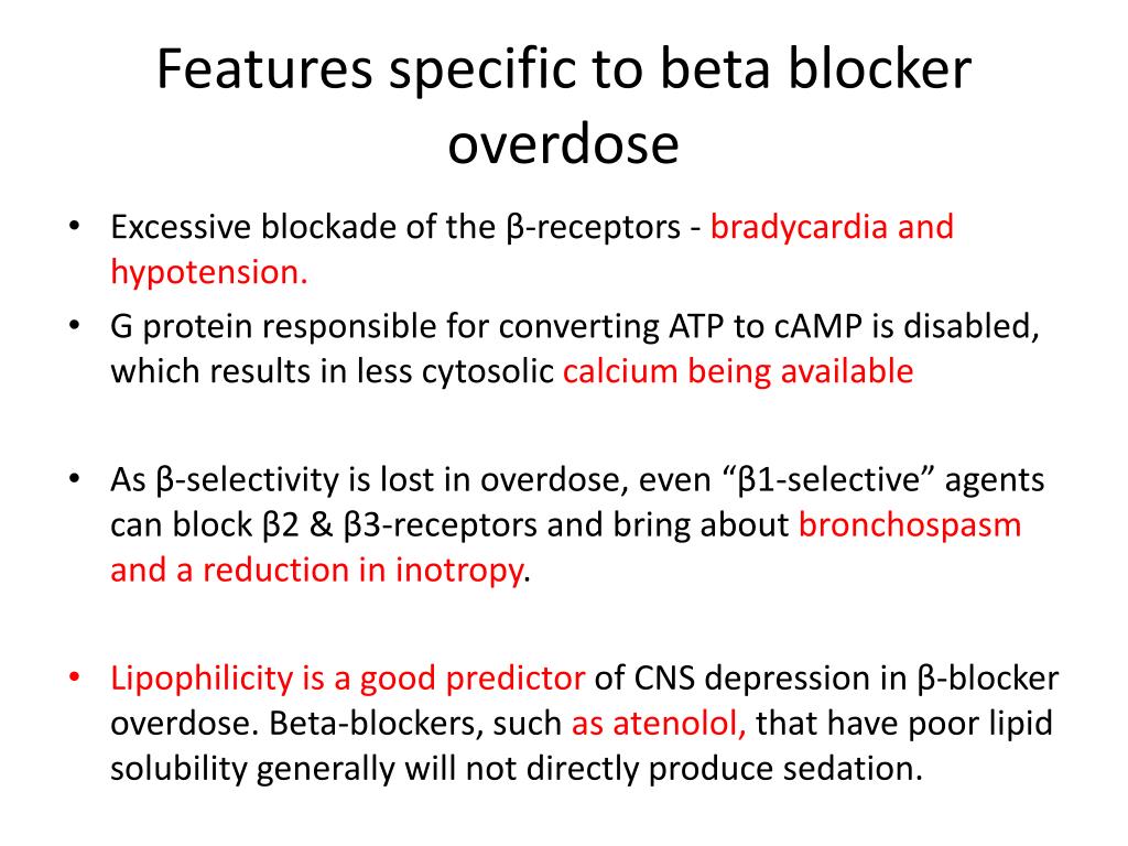 beta blocker antidote
