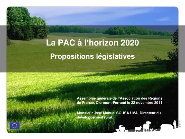 la pac l horizon 2020 propositions l gislatives n.