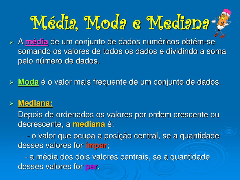 PPT - Média, Moda E Mediana PowerPoint Presentation, Free Download - ID ...