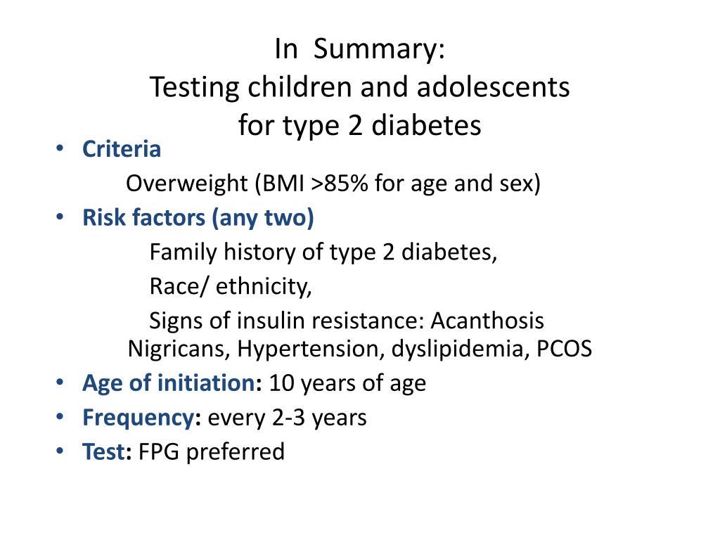 PPT - Obesity and Type 2 Diabetes in children and adolescents ...