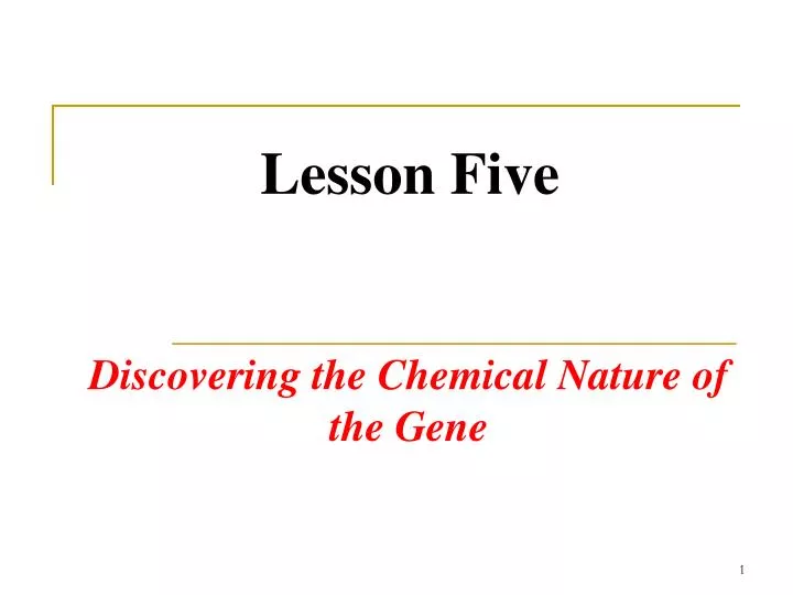 PPT - Lesson Five PowerPoint Presentation, free download - ID:6036723