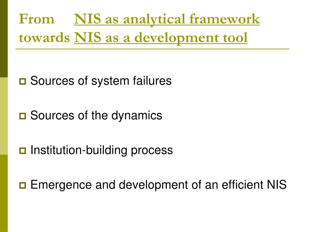 PPT Social Networks in Dynamics of National Innovation Systems