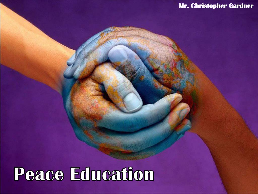 presentation on education for peace