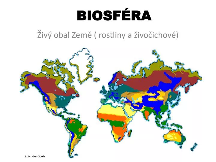 PPT - BIOSFÉRA PowerPoint Presentation, free download - ID:6038513