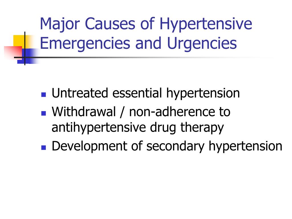 PPT - Management Of Hypertensive Emergencies PowerPoint Presentation ...