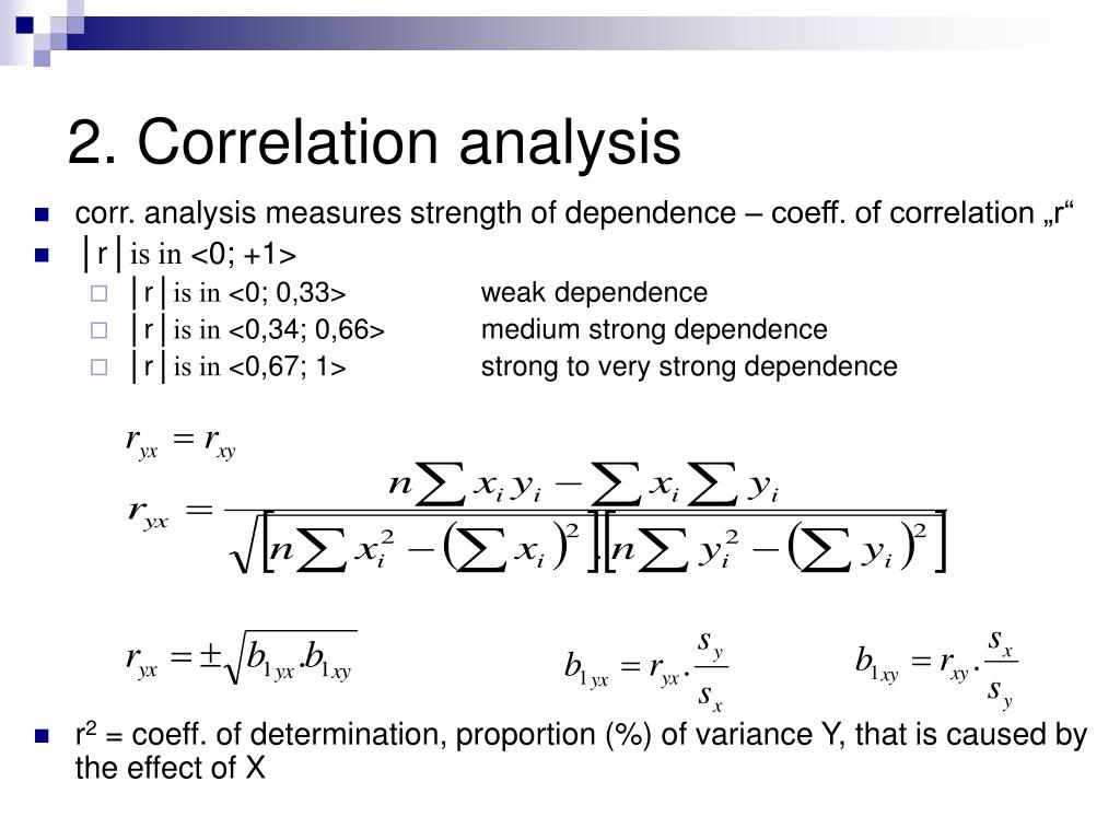 correlation and regression analysis in research methodology ppt