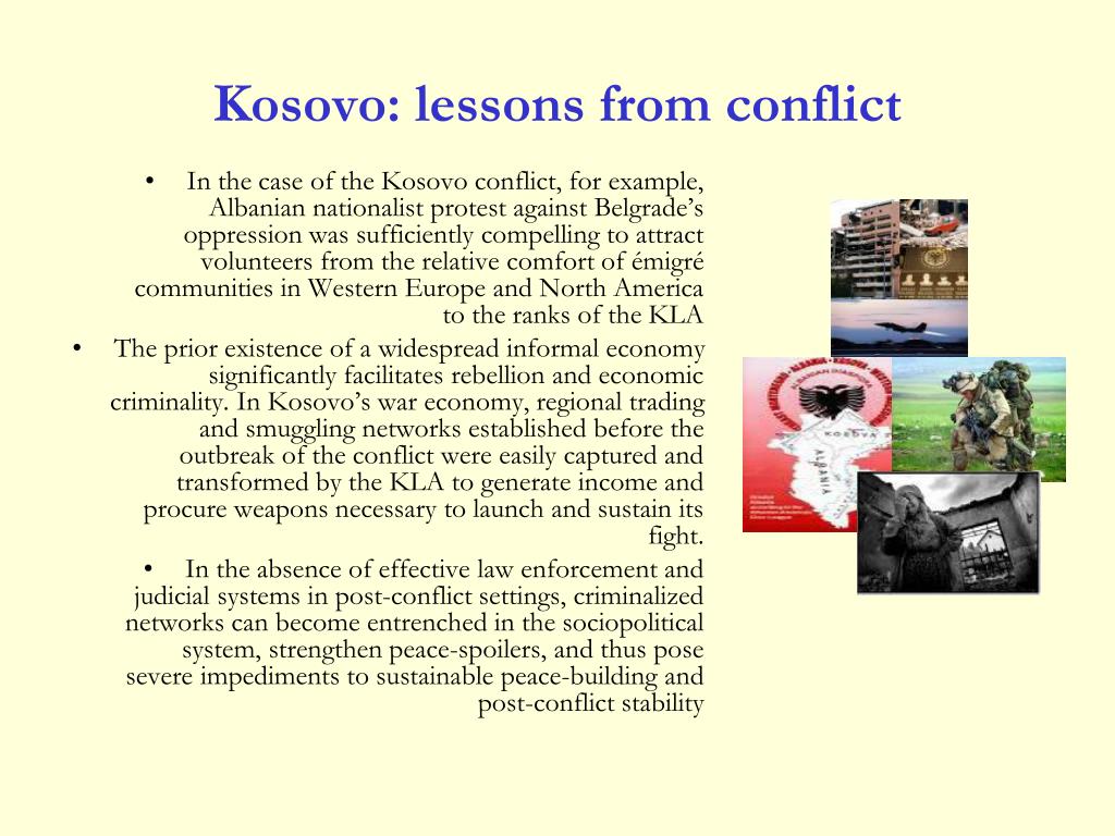 kosovo war essay