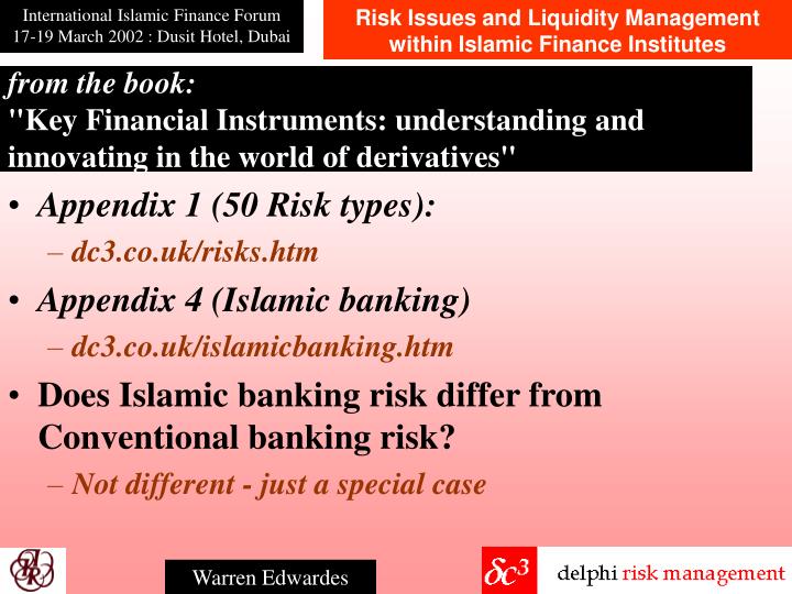 Ppt Risk Issues In Islamic Banking Powerpoint