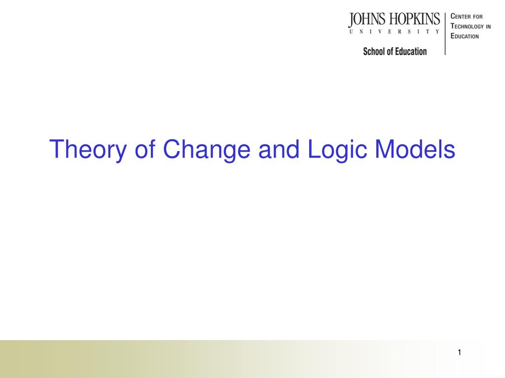 PPT - Theory of Change and Logic Models PowerPoint Presentation, free ...